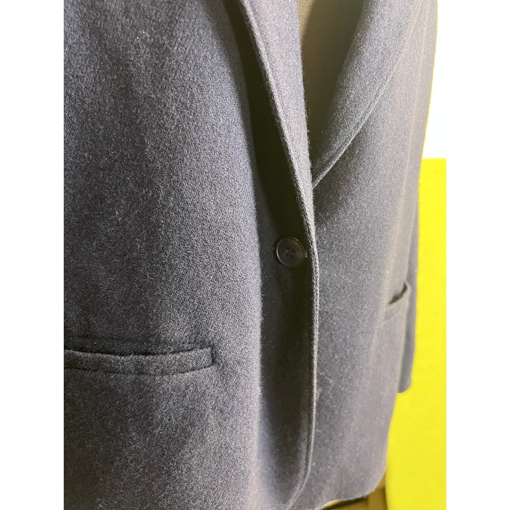 VTG pure wool navy blazer 14 USA mint conditon preppy‎ capsule classic retro - Picture 4 of 9